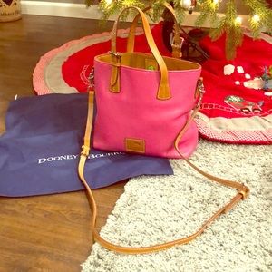 Dooney and Bourke pink leather handbag